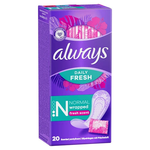 Always Dailies Panty Liners 6x20