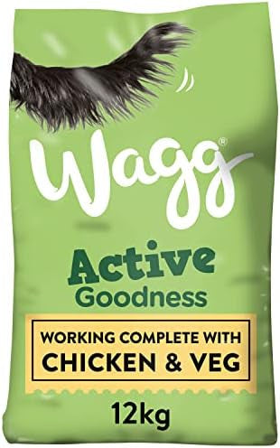Wagg Active Dry Dog Food Chicken 12kg