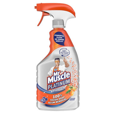 Mr Muscle Platinum Bathroom Spray 6x750ml