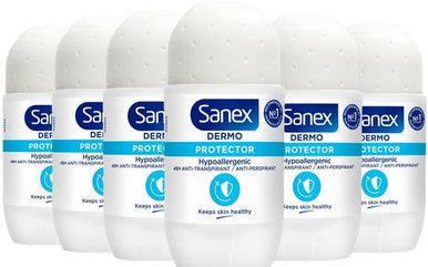Sanex Roll On Hypoallergenic 6x50ml