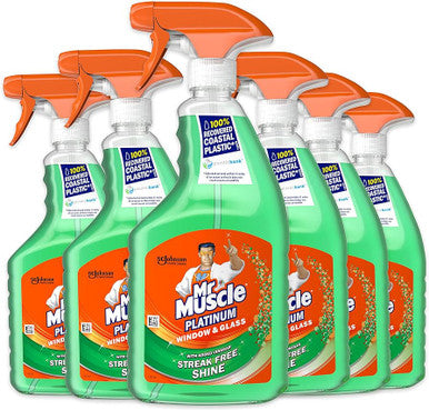 Mr Muscle Platinum Window 6x750ml