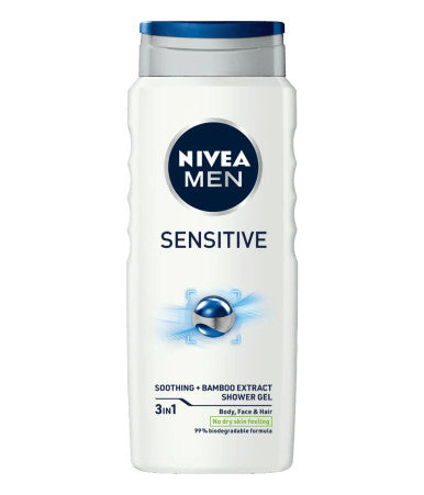 Nivea Men Shower Gel Sensitive 6x500ml