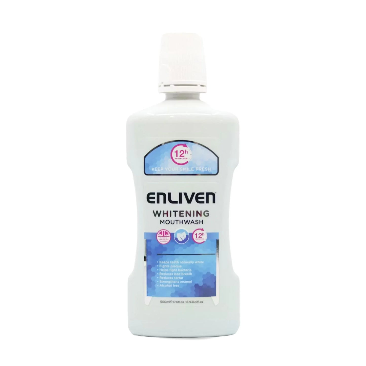 Enliven M/Wash Whitening 8x500ml