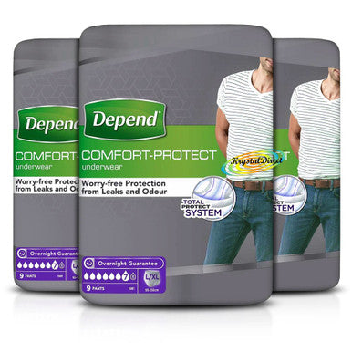 Depend Comfort Protect Men 3x9 (L/XL)