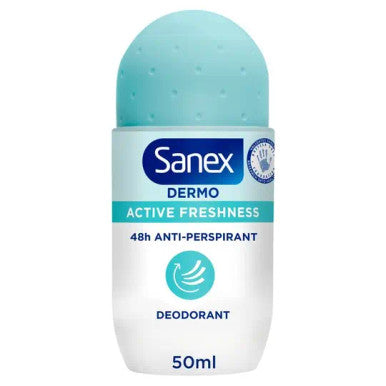 Sanex Roll On Active Fresh 6x50ml
