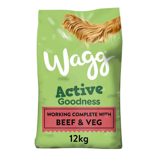 Wagg Active Dry Dog Food 12kg